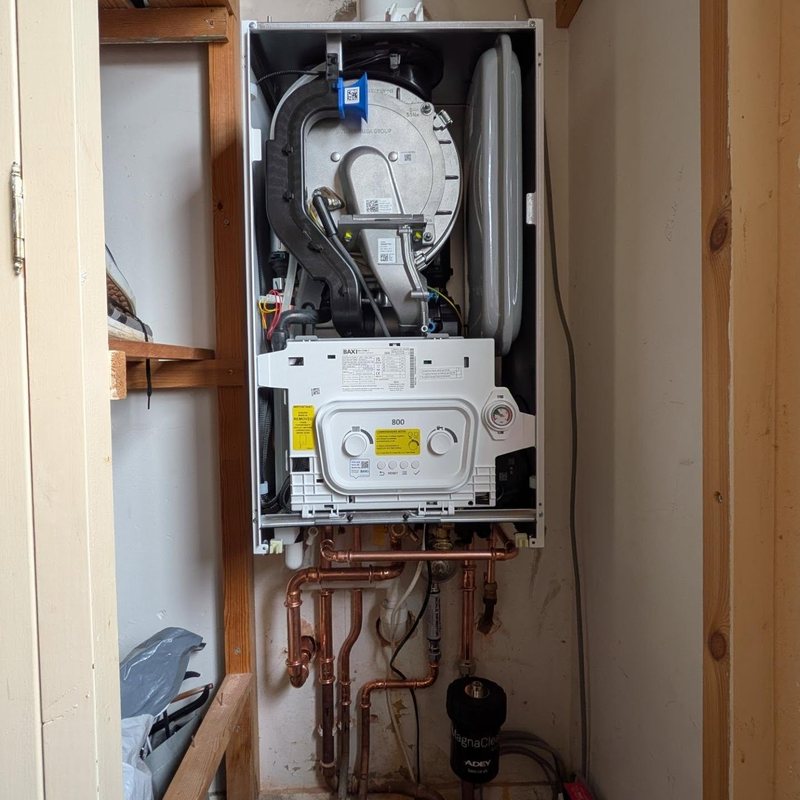 Boiler Installation & Servicing completed job