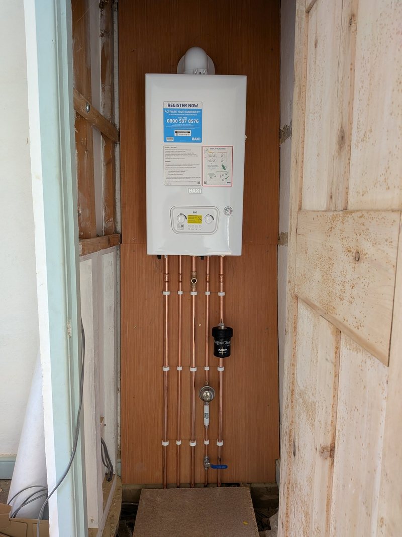 Boiler Installation & Servicing completed job