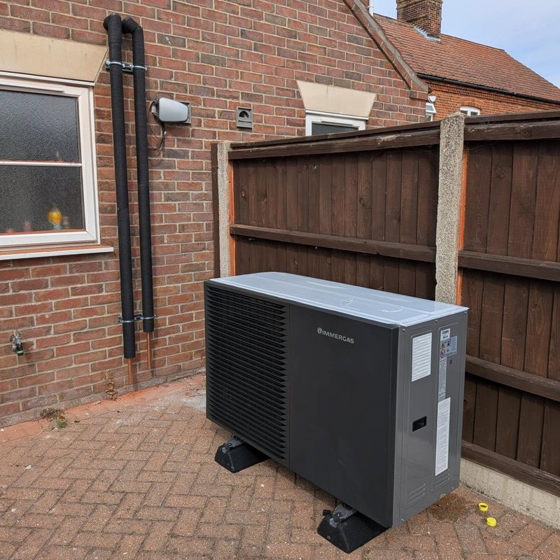 Heating & Heat Pumps completed job