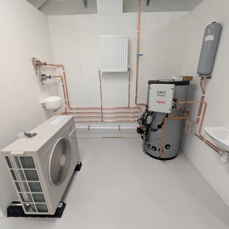 Heating & Heat Pumps completed job