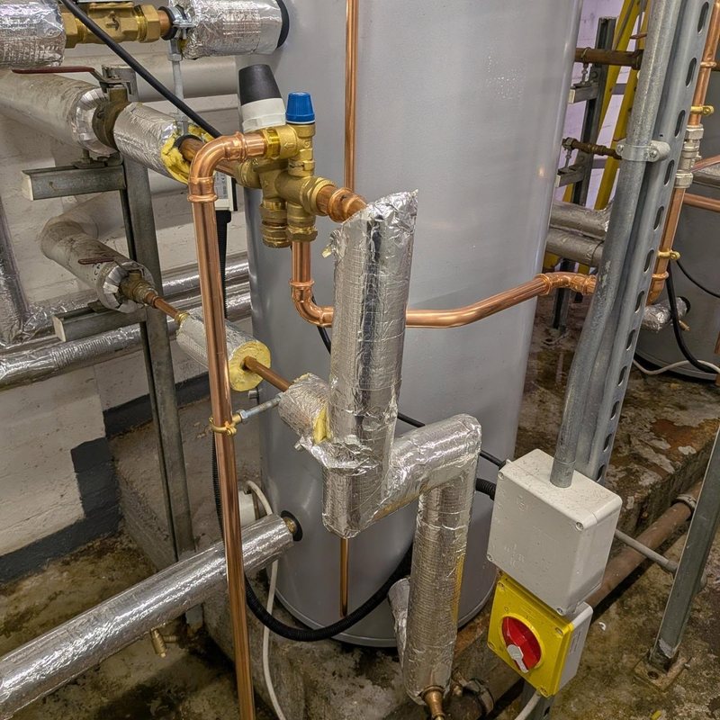 Plumbing, Domestic & Commercial completed job