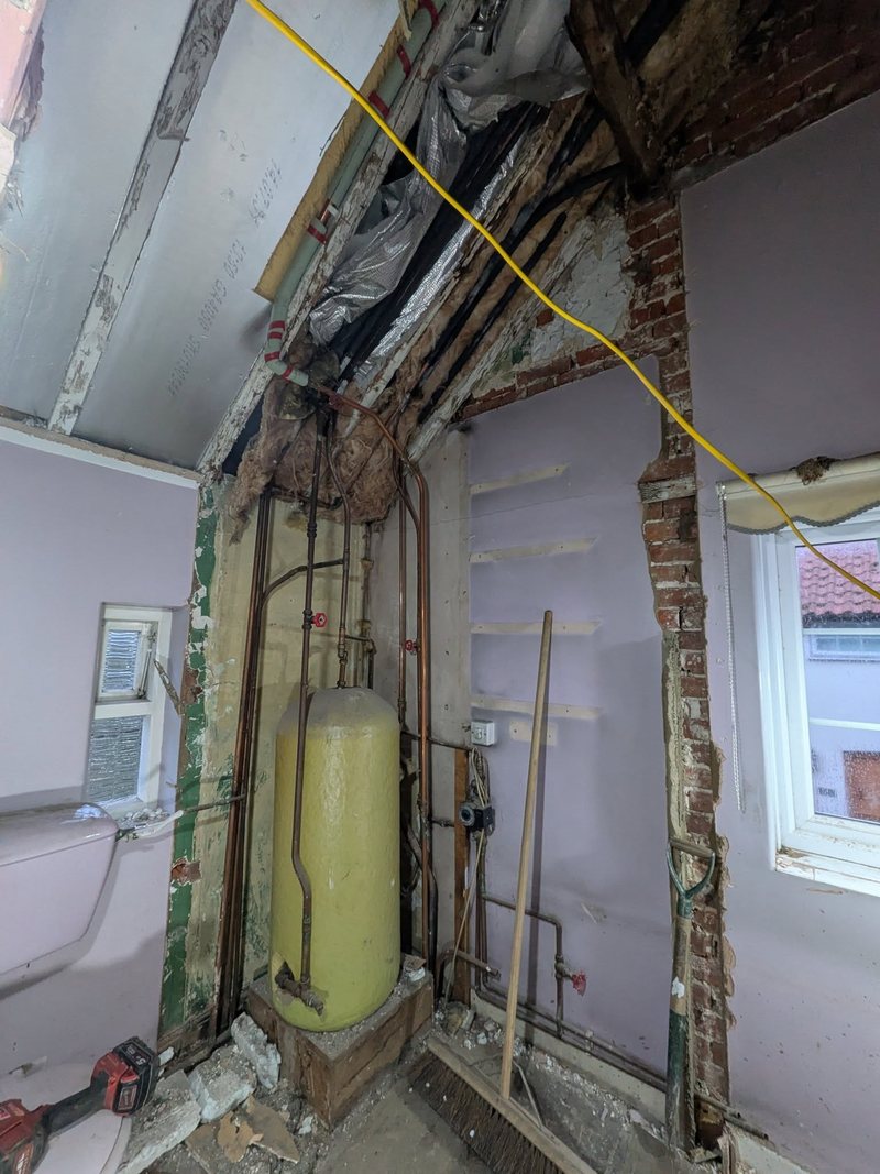 Plumbing, Domestic & Commercial completed job